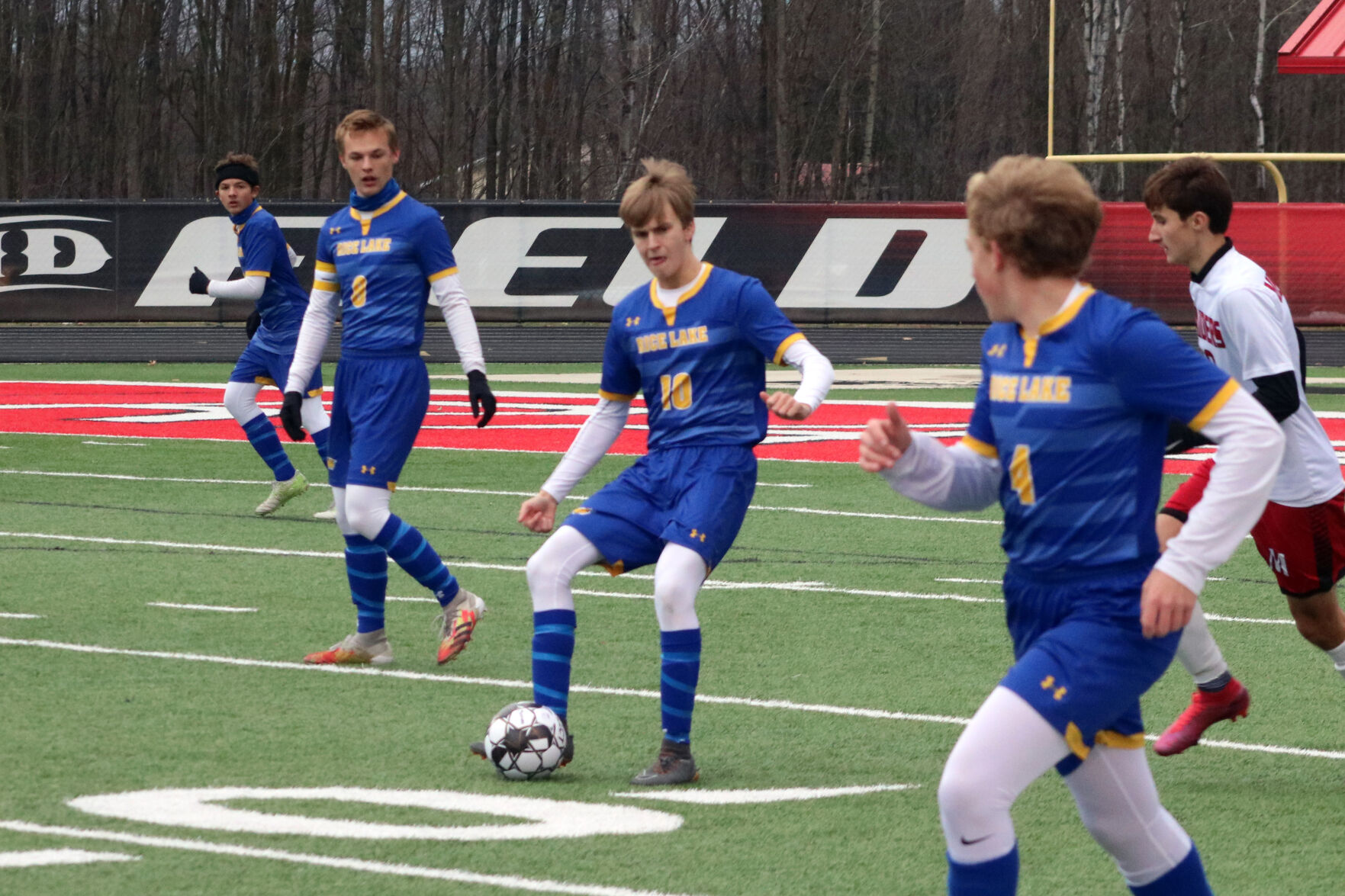 Rice Lake boys soccer Division 2 sectionals vs. Medford 10-31-20